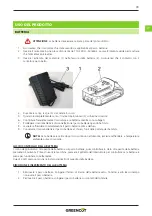 Предварительный просмотр 39 страницы Greencut 1010130 Instruction Manual