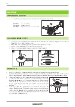 Предварительный просмотр 10 страницы Greencut AMG200L Instruction Manual