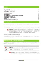 Предварительный просмотр 14 страницы Greencut AMG200L Instruction Manual