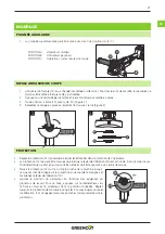 Preview for 21 page of Greencut AMG200L Instruction Manual