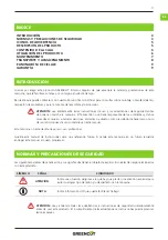 Предварительный просмотр 3 страницы Greencut CAP120 Instruction Manual