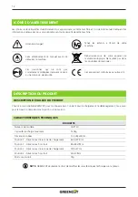 Предварительный просмотр 12 страницы Greencut CAP120 Instruction Manual