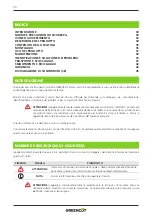 Предварительный просмотр 30 страницы Greencut EBV260X Instruction Manual