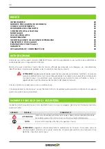 Предварительный просмотр 28 страницы Greencut GGT1200C Instruction Manual