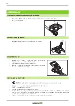 Предварительный просмотр 22 страницы Greencut GGT200L Instruction Manual