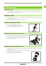 Предварительный просмотр 23 страницы Greencut GGT200L Instruction Manual