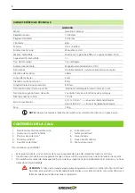 Предварительный просмотр 8 страницы Greencut GGT650X Series Instruction Manual