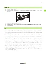 Предварительный просмотр 43 страницы Greencut GHT200L Instruction Manual