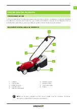 Предварительный просмотр 7 страницы Greencut GLM1400C Instruction Manual