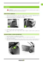 Предварительный просмотр 9 страницы Greencut GLM1400C Instruction Manual