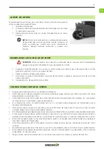 Предварительный просмотр 11 страницы Greencut GLM1400C Instruction Manual
