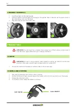 Предварительный просмотр 52 страницы Greencut GLM1400C Instruction Manual