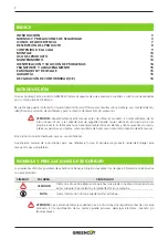 Предварительный просмотр 2 страницы Greencut GLM200L Instruction Manual