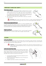 Preview for 14 page of Greencut GLM700XE Instruction Manual