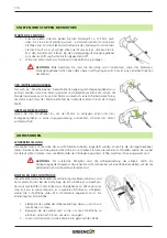 Preview for 110 page of Greencut GLM700XE Instruction Manual