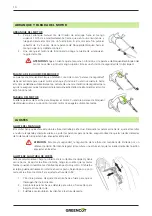 Предварительный просмотр 14 страницы Greencut GLM880XE Instruction Manual