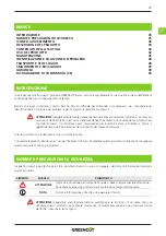 Предварительный просмотр 35 страницы Greencut GRI200XM Instruction Manual