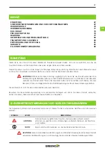 Предварительный просмотр 67 страницы Greencut GRI200XM Instruction Manual