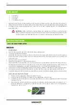 Предварительный просмотр 74 страницы Greencut GRI200XM Instruction Manual