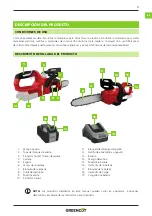 Предварительный просмотр 9 страницы Greencut GS200L Instruction Manual