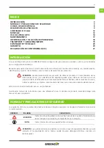 Предварительный просмотр 3 страницы Greencut GS245X Instruction Manual