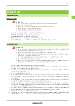 Preview for 71 page of Greencut GS245X Instruction Manual