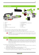 Preview for 69 page of Greencut GS250X Instruction Manual