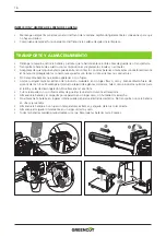 Предварительный просмотр 16 страницы Greencut GS560L Instruction Manual
