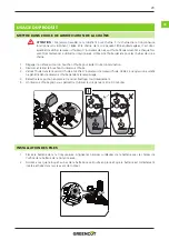 Preview for 29 page of Greencut GS560L Instruction Manual