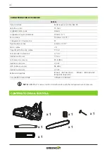 Предварительный просмотр 42 страницы Greencut GS560L Instruction Manual