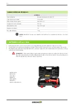 Preview for 10 page of Greencut GSM210L Instruction Manual