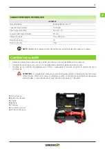 Предварительный просмотр 23 страницы Greencut GSM210L Instruction Manual