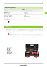 Предварительный просмотр 63 страницы Greencut GSM210L Instruction Manual