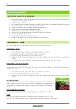 Предварительный просмотр 30 страницы Greencut GTC220XE Instruction Manual