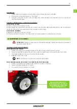 Preview for 31 page of Greencut GTC220XE Instruction Manual