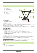 Предварительный просмотр 106 страницы Greencut GTC300XE Instruction Manual