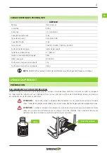 Preview for 21 page of Greencut GWP300X Instruction Manual