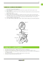 Предварительный просмотр 15 страницы Greencut LJ400C Instruction Manual