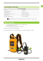 Предварительный просмотр 11 страницы Greencut MC56LI-ION Instruction Manual