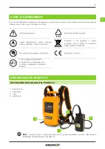 Предварительный просмотр 15 страницы Greencut MC56LI-ION Instruction Manual