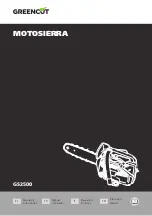 Preview for 1 page of Greencut Motosierra GS2500 Instruction Manual