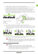 Предварительный просмотр 31 страницы Greencut Motosierra GS2500 Instruction Manual