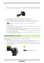 Предварительный просмотр 12 страницы Greencut PIN700C Instruction Manual