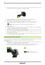 Предварительный просмотр 26 страницы Greencut PIN700C Instruction Manual