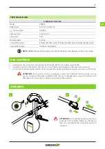 Предварительный просмотр 47 страницы Greencut PP560L Instruction Manual