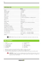 Предварительный просмотр 56 страницы Greencut PP650X Instruction Manual