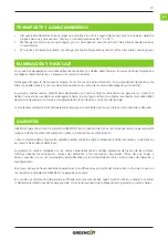 Preview for 13 page of Greencut PRENSA PRE100 Instruction Manual