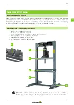 Preview for 55 page of Greencut PRENSA PRE100 Instruction Manual