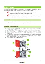 Preview for 14 page of Greencut SRC350C Instruction Manual