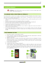 Предварительный просмотр 27 страницы Greencut SRC350C Instruction Manual